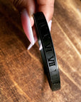 Stainless Steel Roman Numeral Bangle