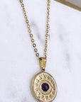 Amethyst Evil Necklace