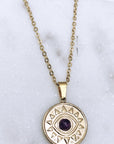 Amethyst Evil Necklace
