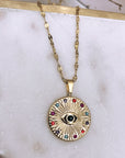 Chakra Evil Eye Necklace