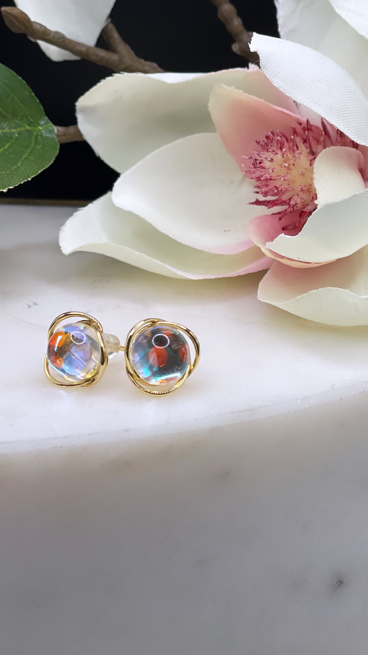 Translucent Opal Earrings