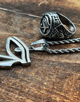 Eye of Horus Necklace and Ring Set