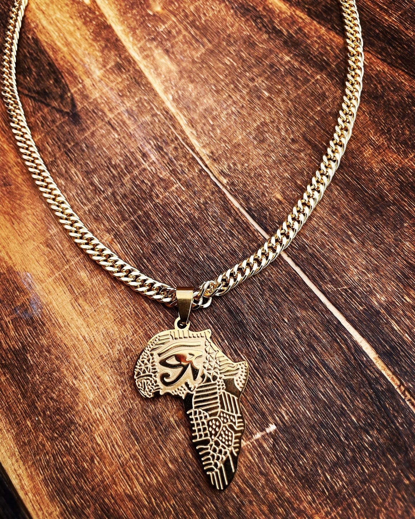 Africa Eye of Horus Necklace